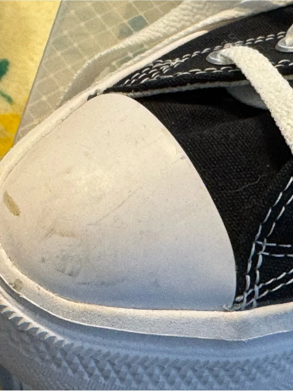 Converse Black & White High Top Sneakers - Picture 2 of 6